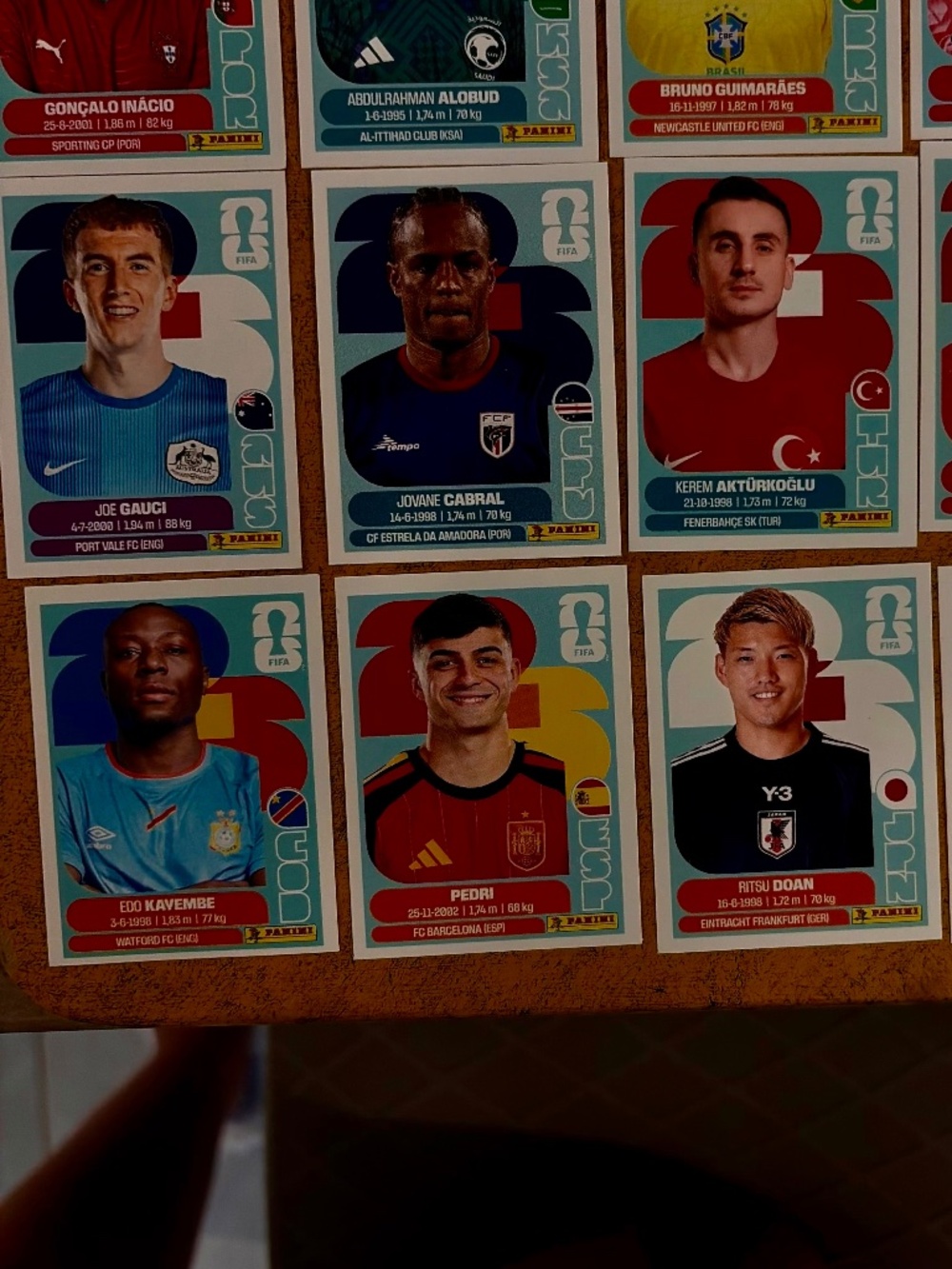 New Bundle of Authentic 38 Fifa Panini World Cup 2026 Stickers No Duplicates - Picture 4 of 16
